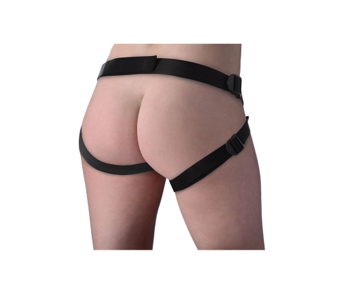 Brazen - Silicone Dildo with Harness - 8 / 20 cm