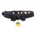 Golden Kitty Adjustable Cat Bell Collar Black/Gold by Golden Kitty