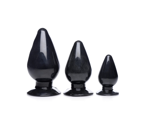 Triple Cones - Anal Plug Set - 3 Pieces