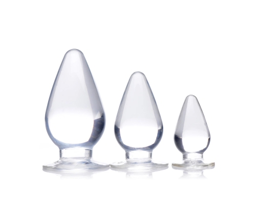 Triple Cones - Anal Plug Set - 3 Pieces