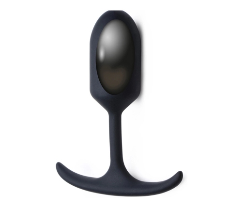 Premium Silicone Weighted Anal Plug - Small