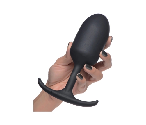 Premium Silicone Weighted Anal Plug - Extra Large