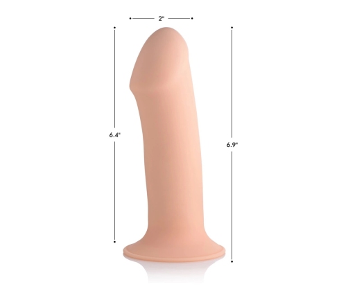 Squeezable Thick Phallic Dildo