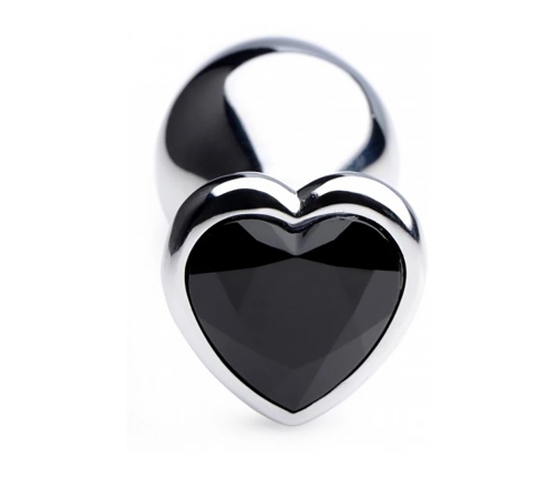 Black Heart - Butt Plug - Medium