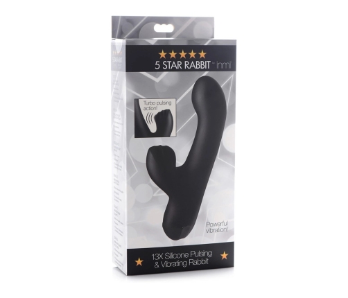 Silicone Pulsating and Vibrating Rabbit
