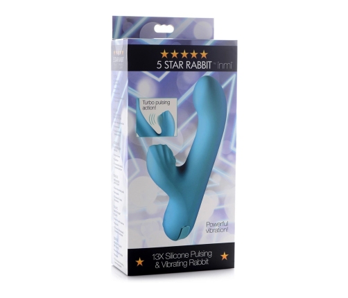 Silicone Pulsating and Vibrating Rabbit