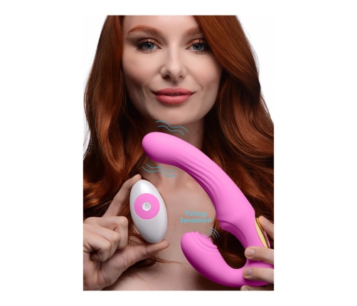 U-Pulse - Silicone Pulsating and Vibrating Strapless Strap-On