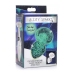 Glow-In-The-Dark - Glass Butt Plug - Medium