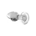 Glow-In-The-Dark - Glass Butt Plug - Small
