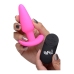 Vibrating Silicone Butt Plug with Remote Control