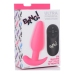 Vibrating Silicone Butt Plug with Remote Control