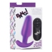 Vibrating Silicone Butt Plug with Remote Control