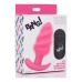 Vibrating Silicone Swirl Butt Plug with Remote Control