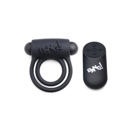Silicone Cockring and Bullet with Remote Control