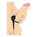 Silicone Cockring and Bullet with Remote Control