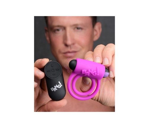 Silicone Cockring and Bullet with Remote Control