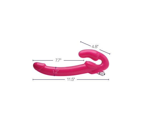 Revolver Slim - Vibrating Strapless Strap-On