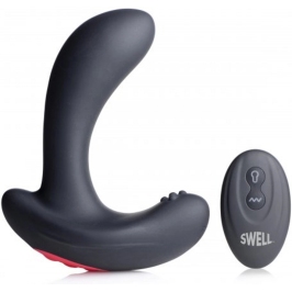 Inflatable Vibrating Silicone Prostate Plug