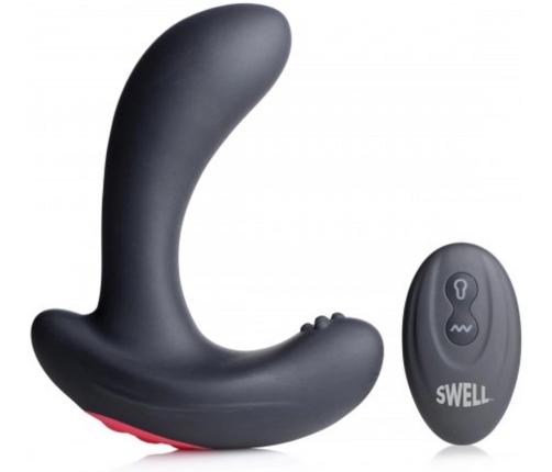 Inflatable Vibrating Silicone Prostate Plug
