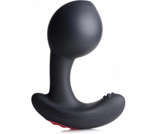 Inflatable Vibrating Silicone Prostate Plug