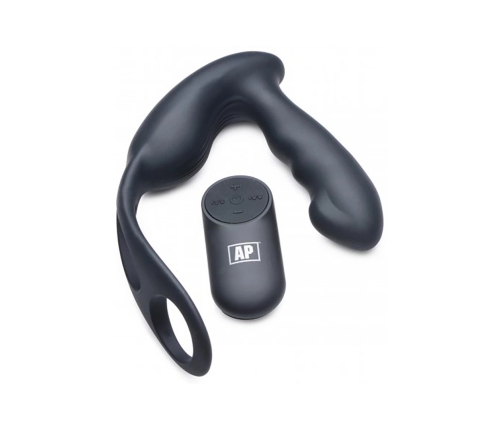 Milking and Vibrating Prostate Massager + Harness with 7 Speeds
