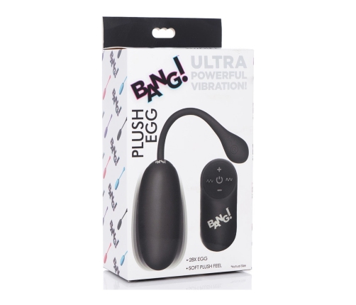 Plush Egg and Remote Control with 28 Speeds