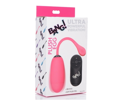 Plush Egg and Remote Control with 28 Speeds