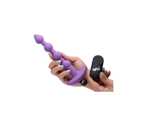 Vibrating Silicone Anal Beads and Remote Control