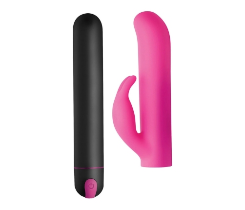XL Bullet and Rabbit Silicone Sleeve