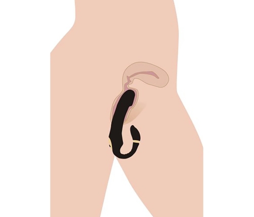 Pleasure - Silicone Vibrator with Clitoris Stimulator