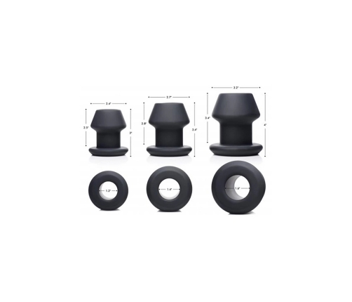 Gape-Grommets - Hollow Anal Dilator Set