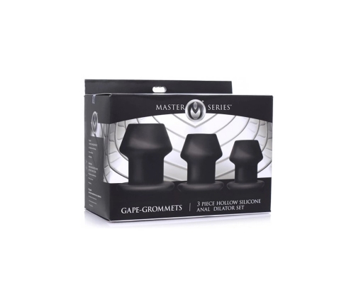 Gape-Grommets - Hollow Anal Dilator Set