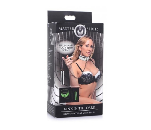 Kink in the Dark - Glow in the Dark Collar and Leash