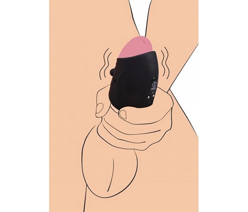 Pleasure Stroke - Vibrating Silicone Penis Sleeve
