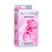 Pink Rose - Glass Butt Plug - Medium