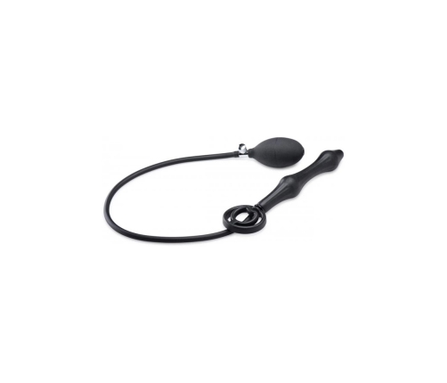 Inflatable Silicone Anal Plug + Cock and Ball Ring
