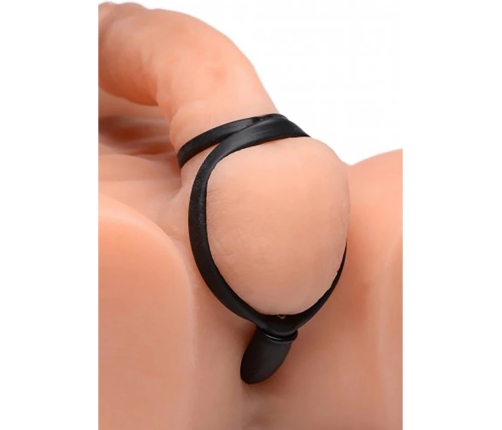 Inflatable Silicone Anal Plug + Cock and Ball Ring
