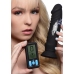 Vibrating and E-Stim Silicone Dildo + Remote Control