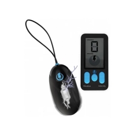 Vibrating and E-Stim Silicone Egg + Remote Control