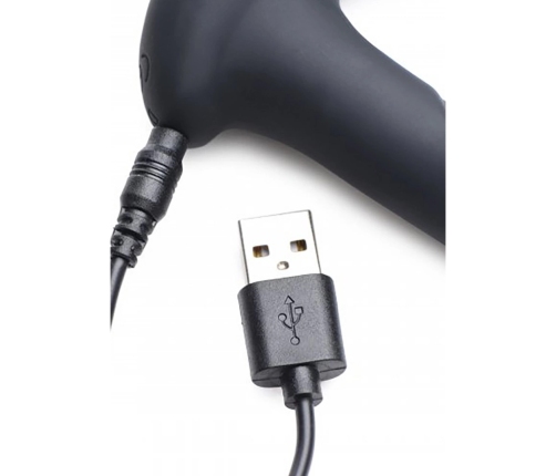 AT Power - Prostate Stimulator Hollow Prostate Plug with Remote Control and 7 Speeds