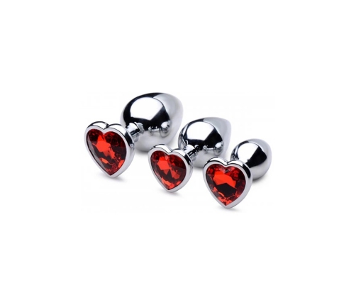 Red Heart - Butt Plug Set