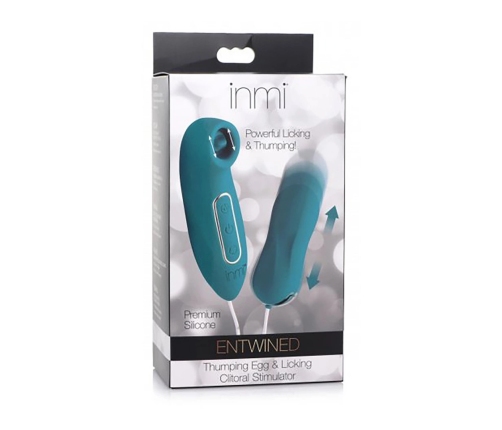 Entwined - Thumping Egg and Licking Clitoral Stimulator