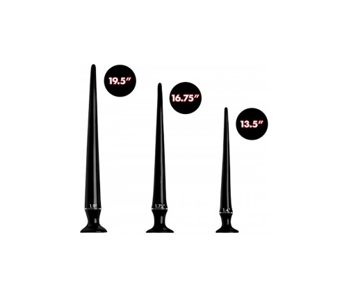 Slim Tapered Anal Hose Training Set