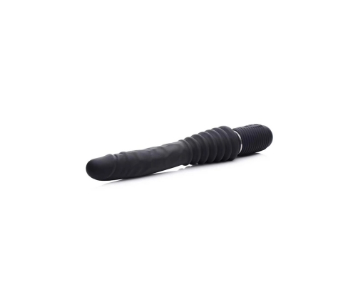 Thrust Master - Vibrating and Thrusting Dildo with Handle