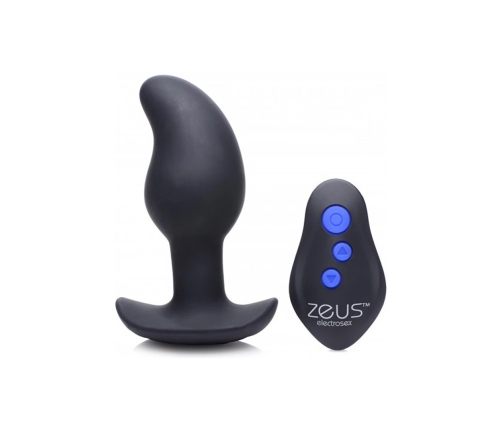 Vibrating and E-Stim Silicone Prostate Massager + Remote Control