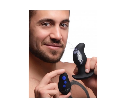 Vibrating and E-Stim Silicone Prostate Massager + Remote Control