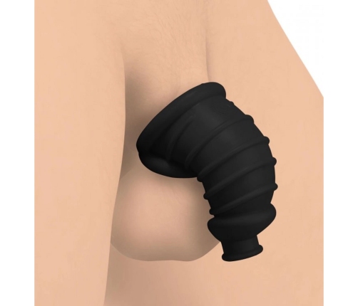 Dark Chamber - Silicone Chastity Cage