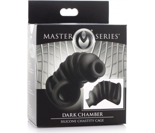 Dark Chamber - Silicone Chastity Cage