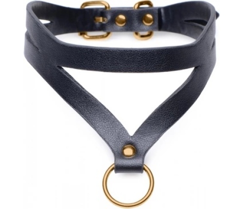 Bondage Baddie - Collar with O-Ring