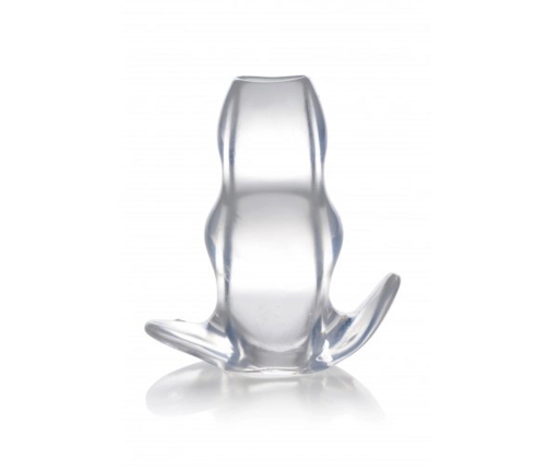 Clear View - Hollow Anal Plug - Large